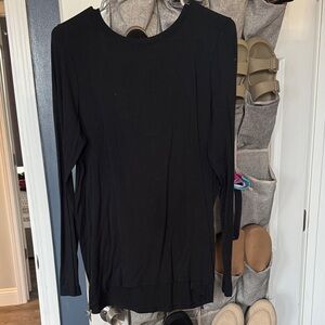 Aerie Black Long Sleeve Women's Tee